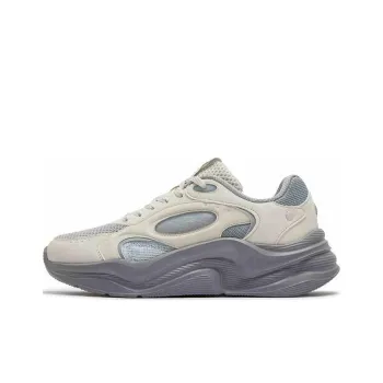 361° Yunshu Anti Slip Wear Resistant Low Top Casual Shoes Women's White Gray