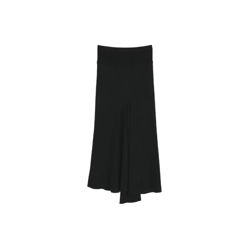 RICK OWENS Calf Bias Midi Skirt-1