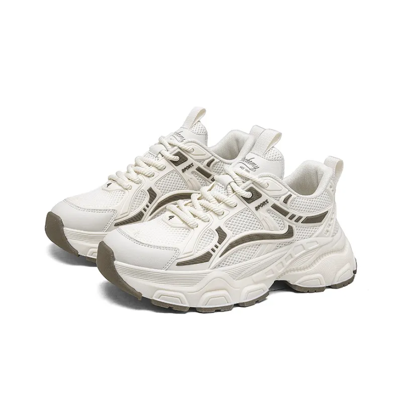 CEDAR HAN Cushioning Coverage Lightweight Low Top Chunky Sneakers Men's-3