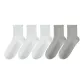 5-Pack Long Shaft (3 White+2 Gray)