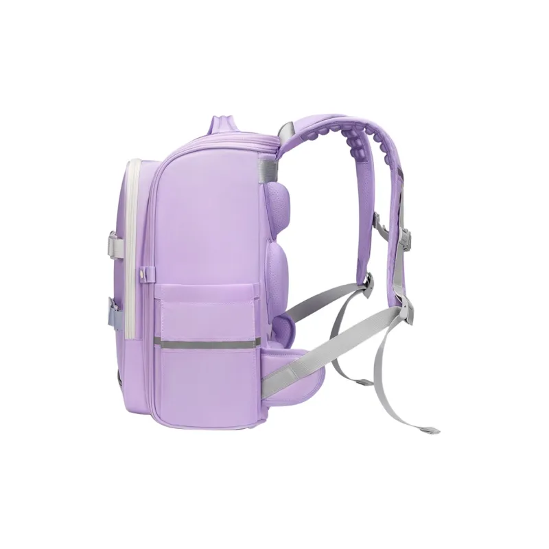 V.NINE Fabric Backpack Kids' Taro Purple/Cool Black/Starry Blue-2