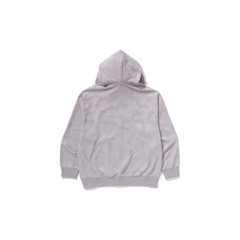 A BATHING APE Solid Camo Jacquard One Point Relaxed Fit Zip Hoodie-3