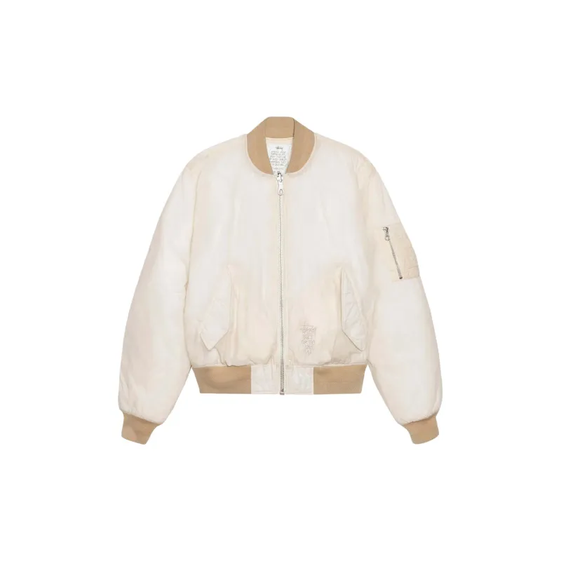 Stussy Waxed Built Bomber Jacket-5