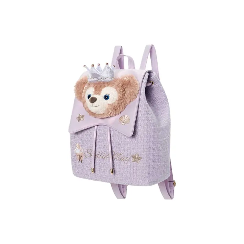 Disney Fabric Backpack Women's Purple-1