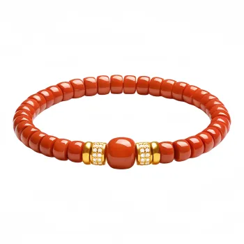 Xifeng Building Southern Red Agate Bracelets Unisex