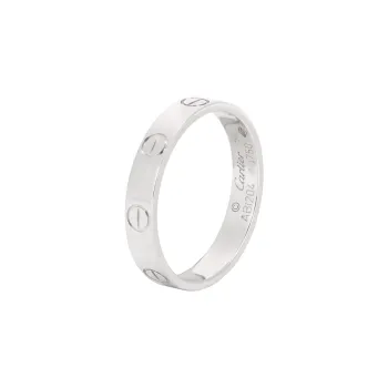CARTIER 18K White Gold Rings Unisex