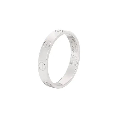 CARTIER 18K White Gold Rings Unisex