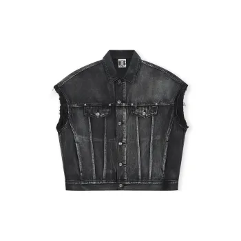 BONELESS Vests Unisex Black