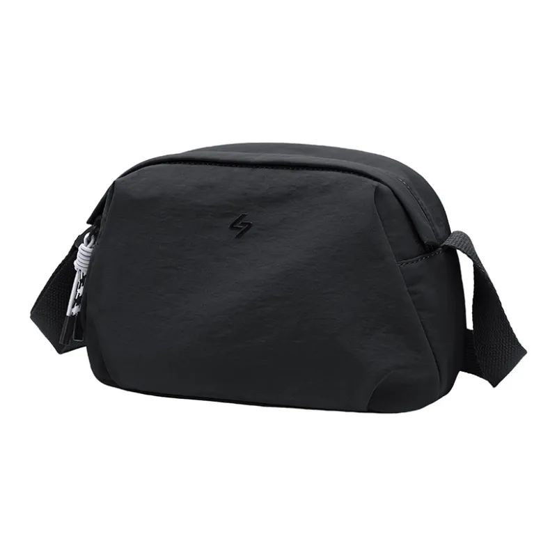 GOLF Fabric Crossbody Bag Regular Women's Classic Black/Beige-1