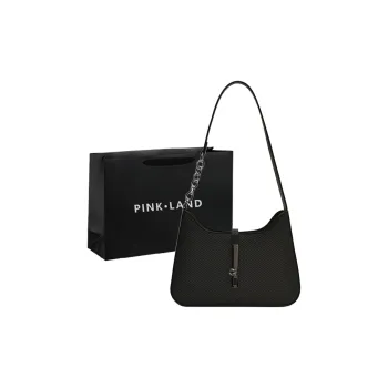 PINK·LAND PU Shoulder Bag Regular Women's Multicolor