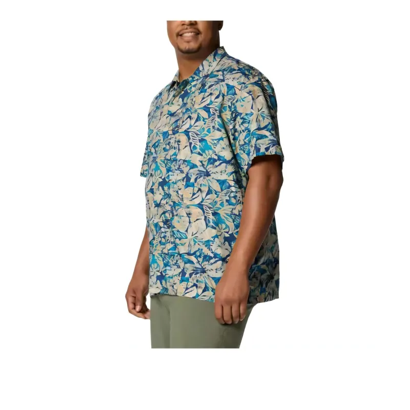 Columbia PFG Trollers Best Shirt Men's Blue-2