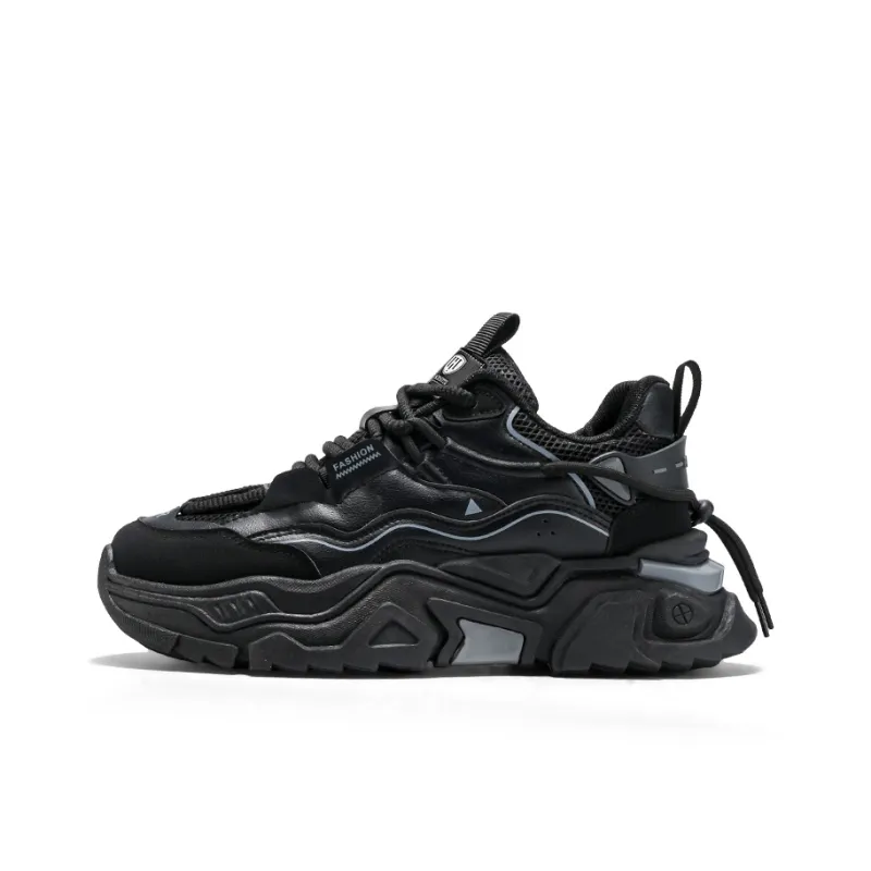 HACKBUTEER Low Top Chunky Sneakers Men's Box-6