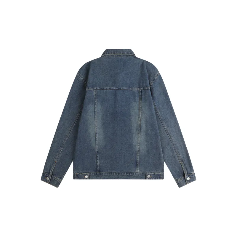 T-IRA Denim Jacket Unisex Purple-8