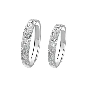 CHIC-ZONE 925 Sterling Silver Rings Unisex
