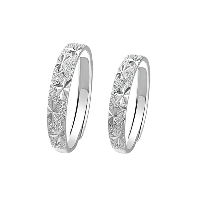 CHIC-ZONE 925 Sterling Silver Rings Unisex-0