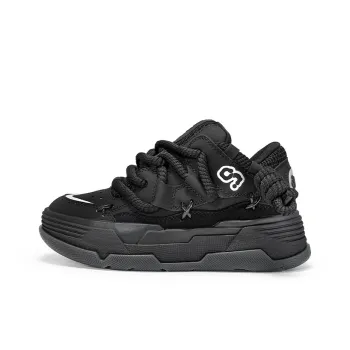 CN Skate Skateboard Shoes Unisex Low Top Black