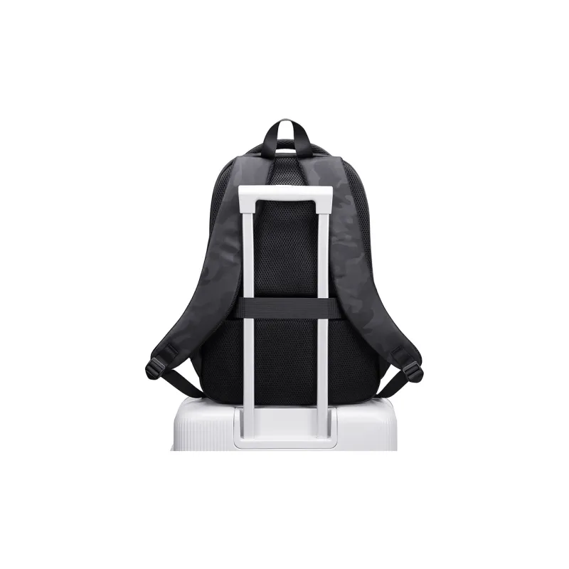 V.NINE Fabric Backpack Regular Men's Camouflage Black-6