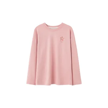GOSO Pajama Tops Women's Bean Pink