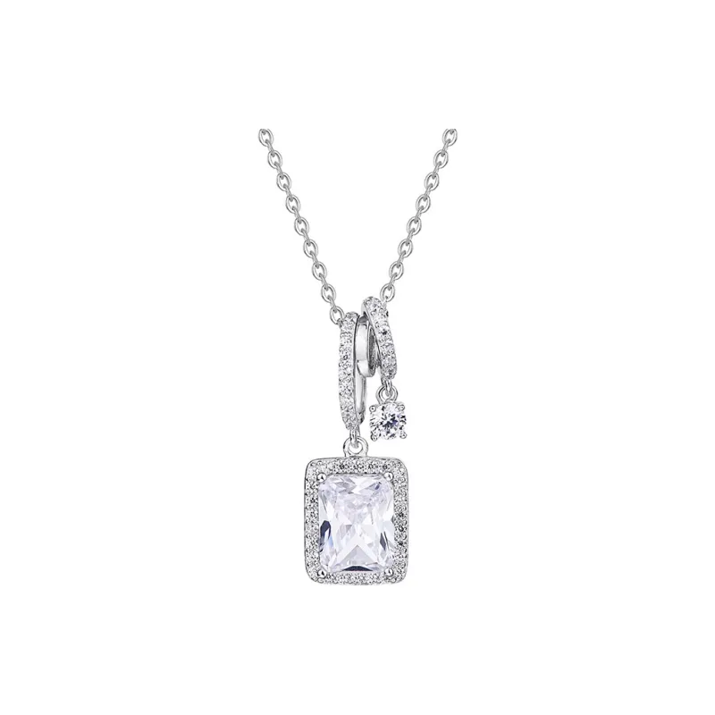 QIDUYINSHI 925 Sterling Silver Necklaces Women's-0