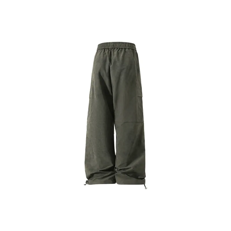 FASTFISH Casual Pants Unisex Black-15