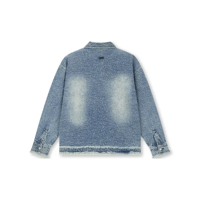 BONELESS Denim Jacket Unisex Blue-1