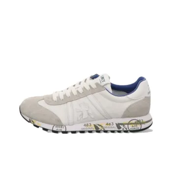 PREMIATA Lucy Low Top Casual Shoes Men's Beige Gray
