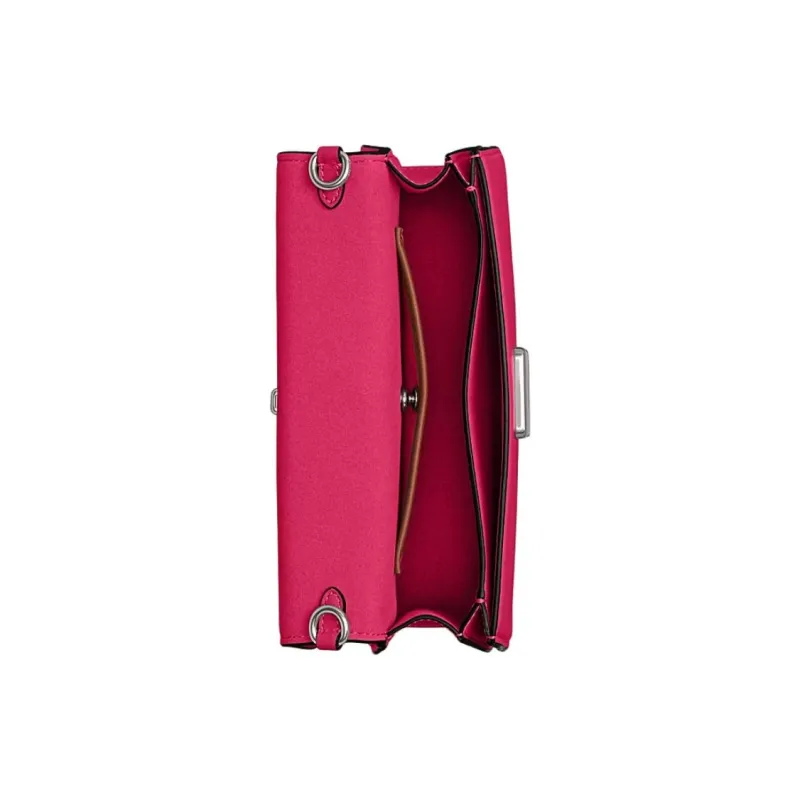 COACH JUNO Leather One Shoulder Handbags Medium Size Women's Pink-2