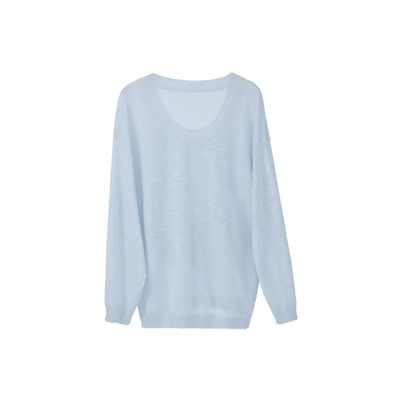 Fstudio Spring Korean Style Thin Knitted Fabric Layered Design Two Piece Set Top Women's-1