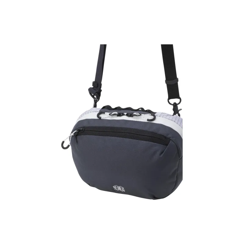 KOLON SPORT Shoulder Bag, Crossbody Bag Nylon Dark Gray Unisex-2