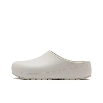 Crocs Slip Resistant Closed Toe Slippers Unisex White