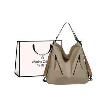 Marino Orlandi Fabric Shoulder Bag Unisex Black