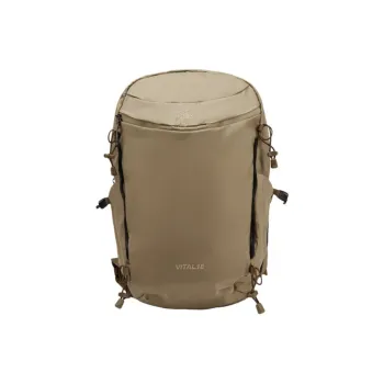 KOLON SPORT Fabric Outdoor Hiking Bag Backpacks Unisex Khaki