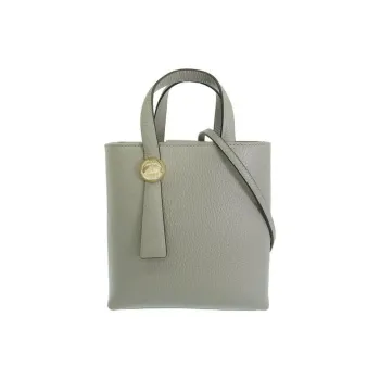 Furla Leather Handbag Women's Gray Green