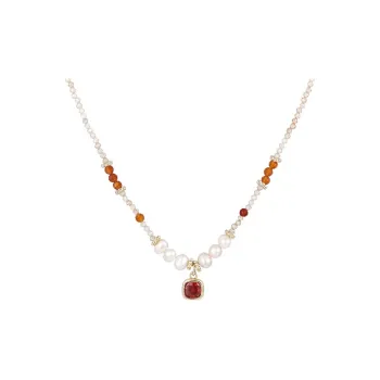 J&KINGLAY Faux Pearl Necklaces Women's