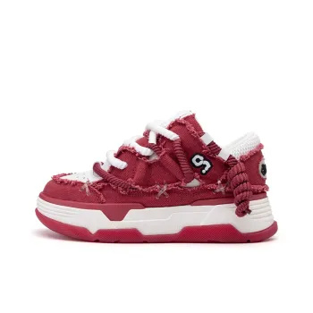 CN Skate Skateboard Shoes Unisex Low Top Red