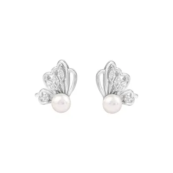 BLESSED BULLET Copper Stud Earrings Women's