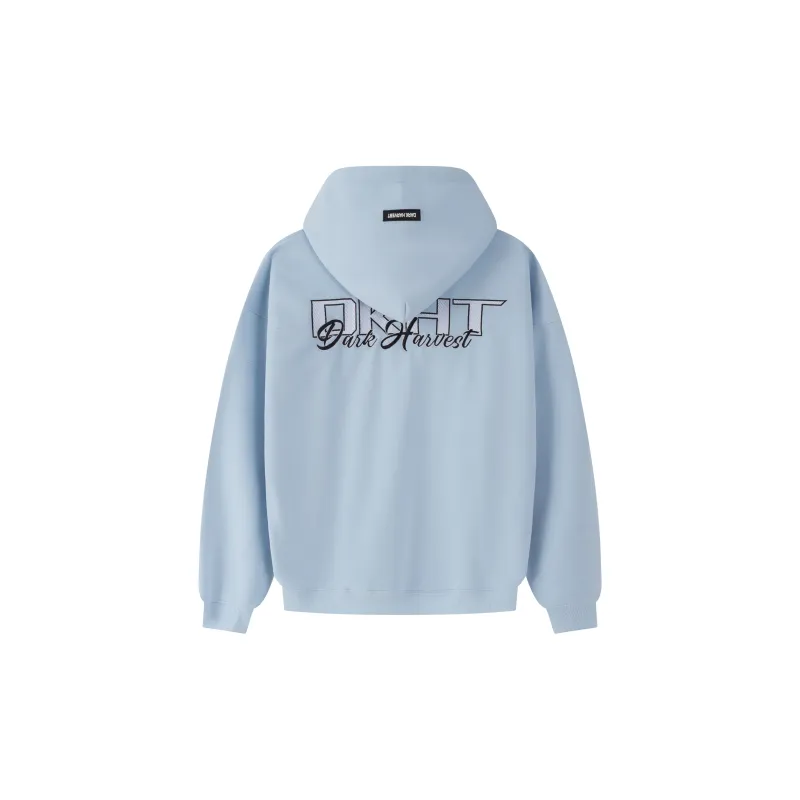 YINLEI Sweatshirts Unisex Blue-1