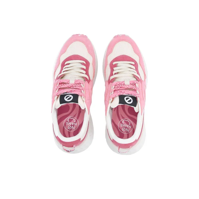 NO NAME Anti Slip Wear Resistant Low Top Casual Running Shoes Women's Pink-4