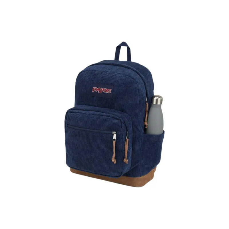 JanSport Corduroy Backpack Regular Men's Marine Blue-8