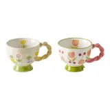 2 Pack-[Multicolor Tulip, Pink Tulip]