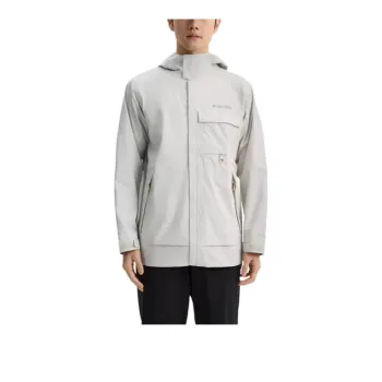 Columbia Transit SS25 Waterproof And Warm Windbreaker Jacket Men's Gray