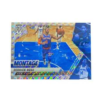 PANINI 2020 21 Mosaic Knicks Derrick Rose Mosaic Fold Tuck Large Scale Sports Cards 1 Pc