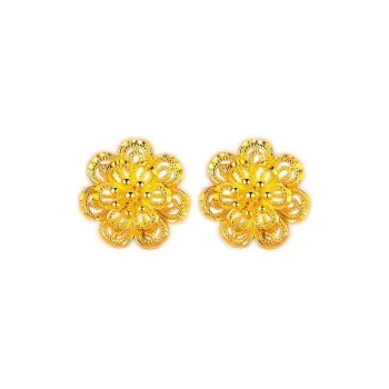BLESSED BULLET Alloy Stud Earrings Women's