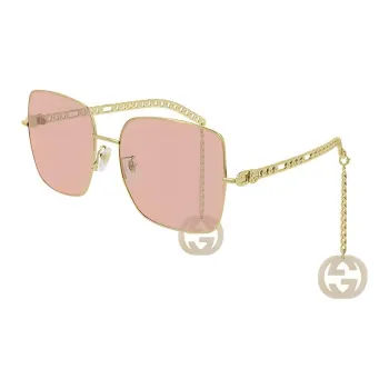 GUCCI Enchanted Chain Pendant Collection Sunglasses Women's