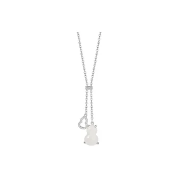 Golden Bliss Chalcedony Necklaces Women's