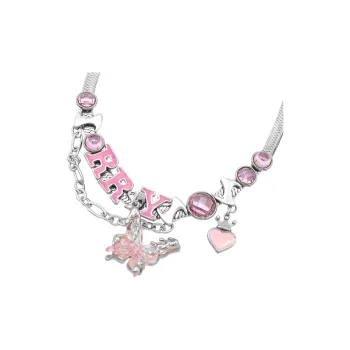 MADE BY DIZON Zircon Necklaces Women's