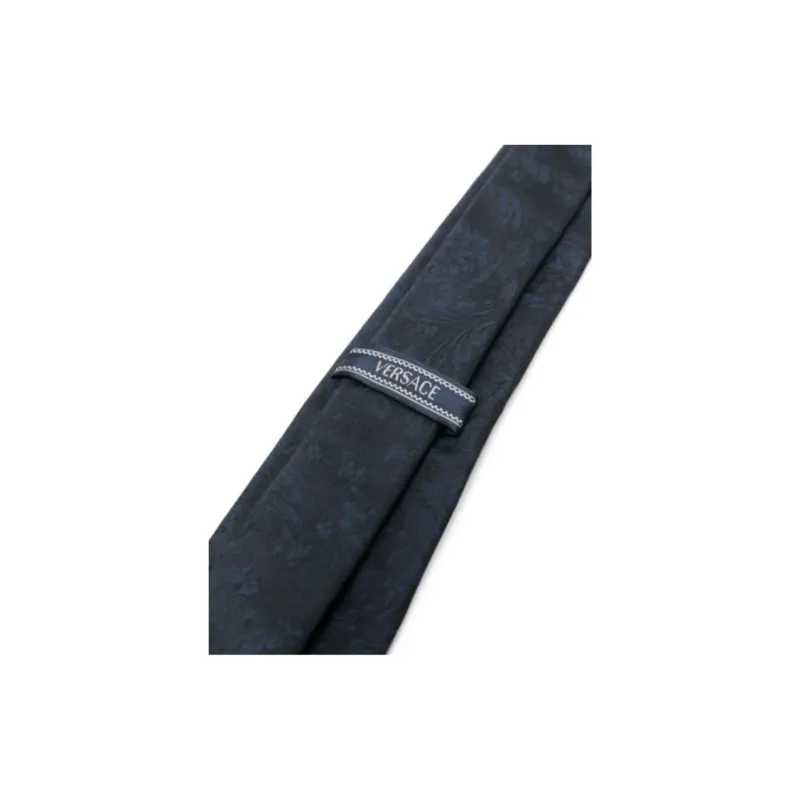 FANSIZHE Silk, Silk Ties Men's Marine Blue-1