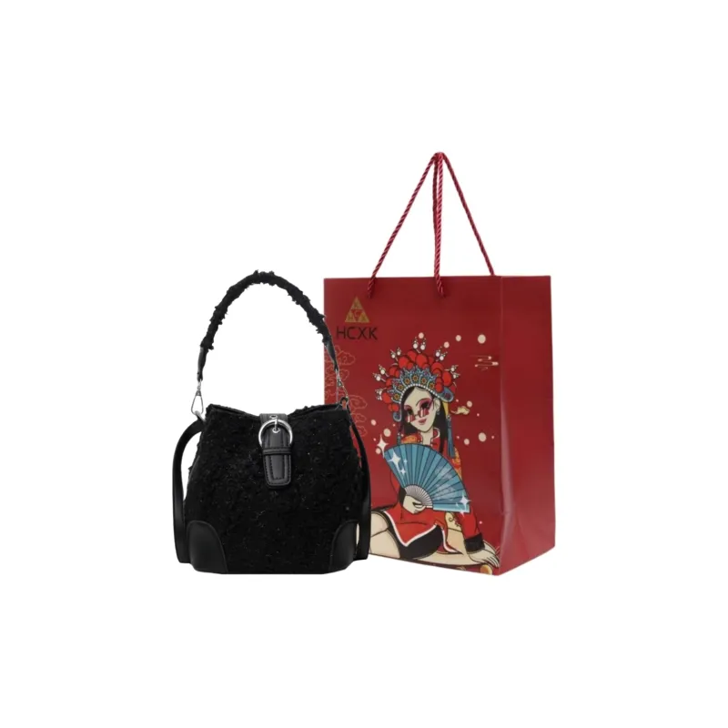 HCXK Fabric Bucket Bags Handbags Women's Multicolor-9
