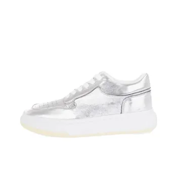 Maison Margiela Low Top Skateboard Shoes Women's Silver