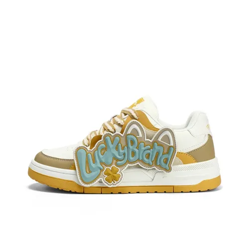 LUCKY BRAND Lightweight And Breathable Low-Top Skateboard Shoes Unisex